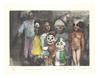 (PHELAN, ELLEN.) Lauterbach, Ann. A Clown, Some Colors, A Doll, Her Stories, A Song, A Moonlit Cove.